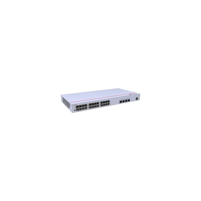 CloudEngine S310-24P4S - Commutateur - Géré - 24 x 10/100/1000 + 4 x Gigabit SFP - flux d'air côte à côte - Montable sur rack - 