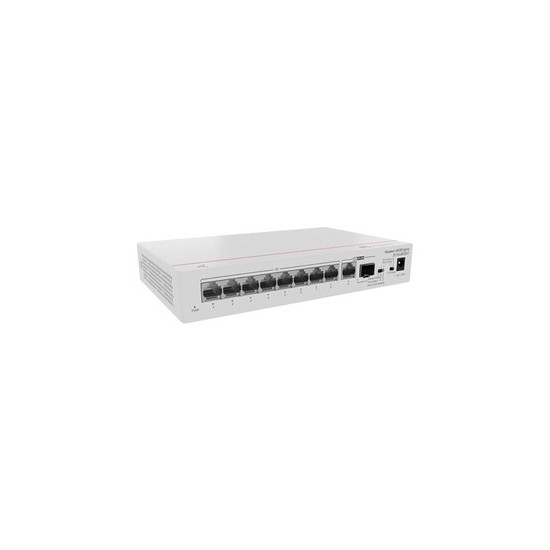 eKitEngine S110 Series S110-8P2ST - Commutateur - 1 x Gigabit SFP + 8 x 10/100/1000 (PoE+) + 1 x 10/100/1000 - de bureau, fixati