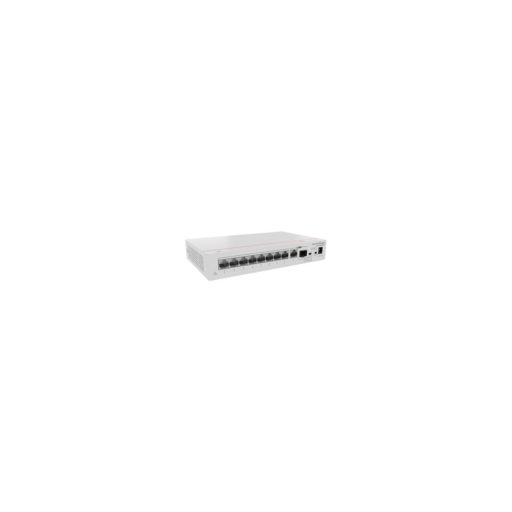 eKitEngine S110 Series S110-8P2ST - Commutateur - 1 x Gigabit SFP + 8 x 10/100/1000 (PoE+) + 1 x 10/100/1000 - de bureau, fixati