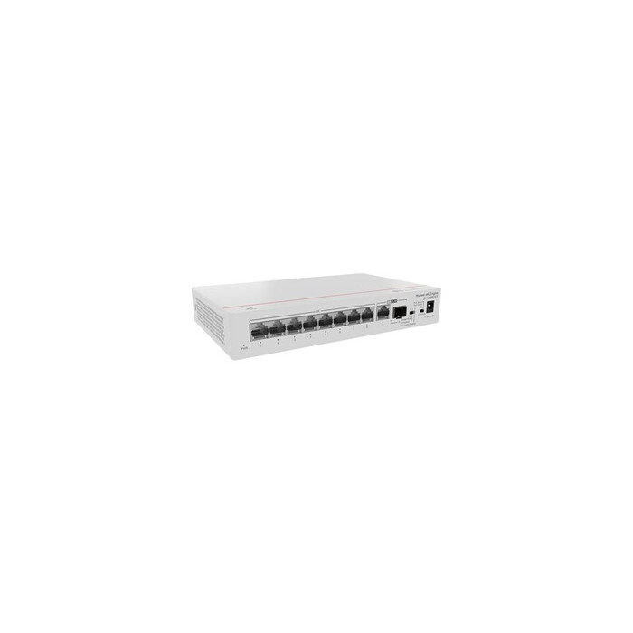eKitEngine S110 Series S110-8P2ST - Commutateur - 1 x Gigabit SFP + 8 x 10/100/1000 (PoE+) + 1 x 10/100/1000 - de bureau, fixati