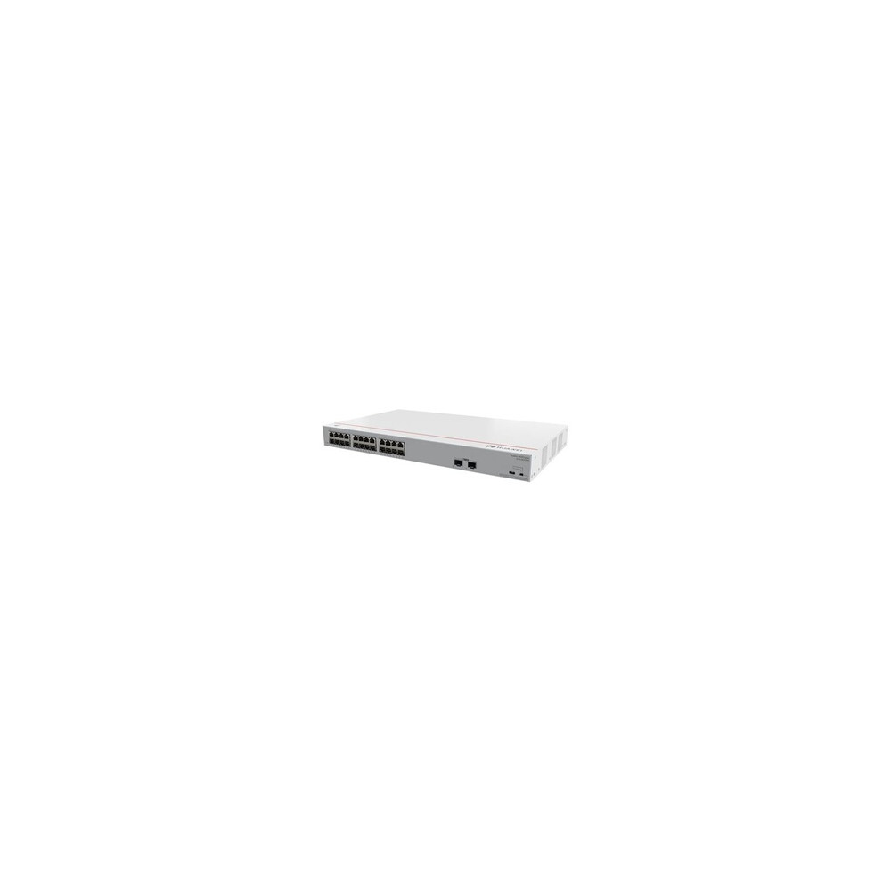 eKitEngine S110-24LP2SR - Commutateur - 24 x 10/100/1000 (PoE+) + 2 x Gigabit SFP - de bureau, Montable sur rack, fixation mural