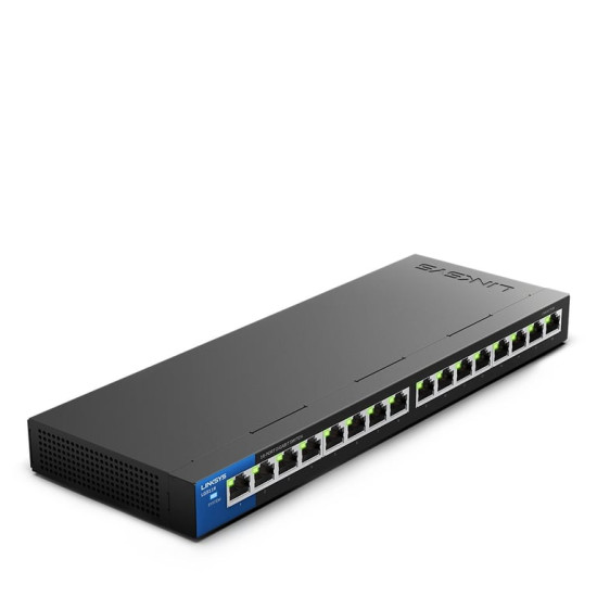 Linksys Commutateur Gigabit de bureau 16 ports (LGS116) - Neuf