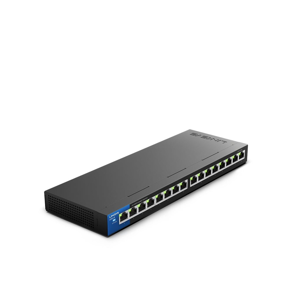 Linksys Commutateur Gigabit de bureau 16 ports (LGS116) - Neuf
