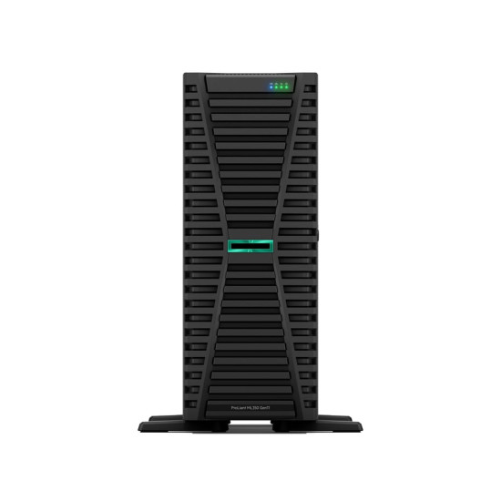 HPE ProLiant ML350 Gen11 4416+ 2.0GHz 20-core 1P 32GB-R MR408i-o 8SFF 1000W RPS Server - Neuf