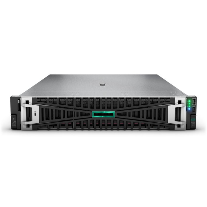 HPE ProLiant DL380 Gen11 4410Y 2.0GHz 12-core 1P 32GB-R MR408i-o NC 8SFF 1000W PS Server - Neuf