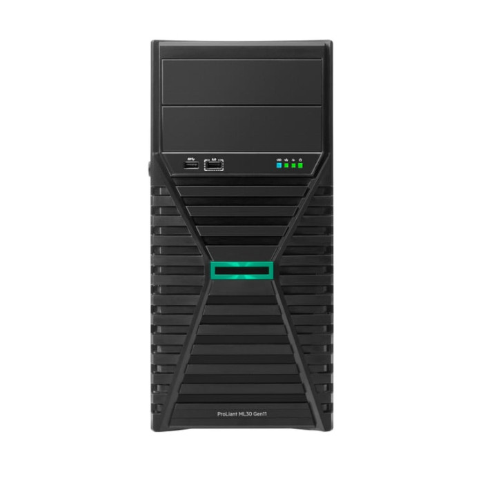 HPE ProLiant ML30 Gen11 E-2414 2.6GHz 4-core 1P 16GB-U 4LFF-NHP 350W PS Server - Neuf