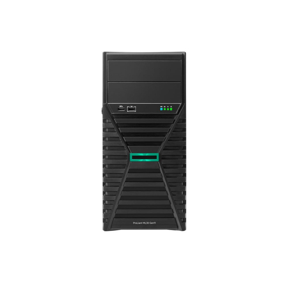 HPE ProLiant ML30 Gen11 E-2434 3.4GHz 4-core 1P 16GB-U 4LFF-HP 800W PS Server - Neuf