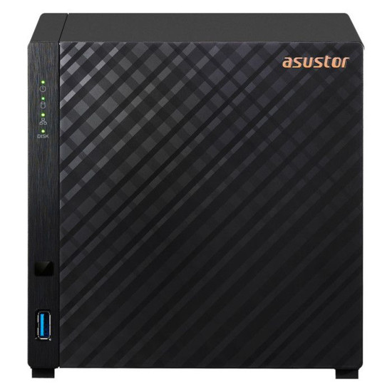 Serveur NAS - ASUSTOR - AS1104T - 4 Baies - Gigabit Ethernet - Realtek RTD1296 1.4GHz