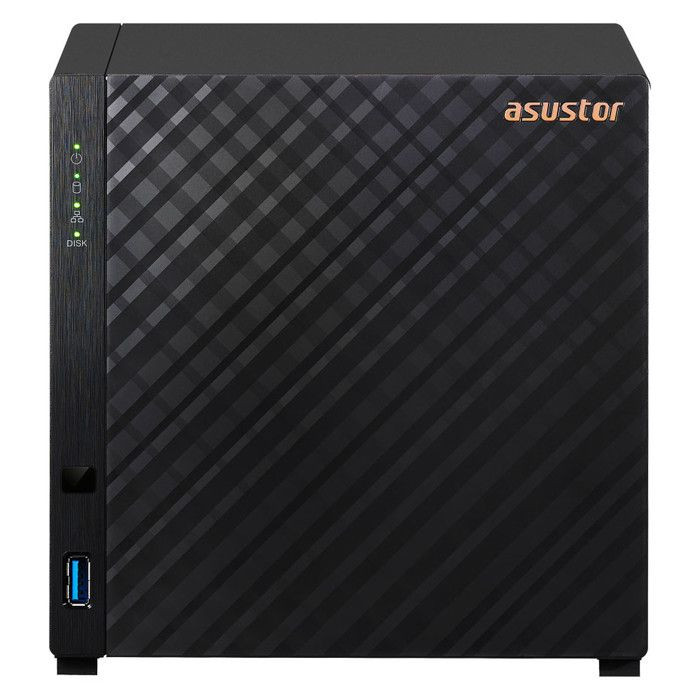 Serveur NAS - ASUSTOR - AS1104T - 4 Baies - Gigabit Ethernet - Realtek RTD1296 1.4GHz