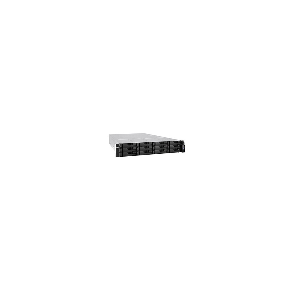 Lockerstor 12RD AS6512RD - Serveur NAS - 12 Baies - rack-montable - SATA 6Gb/s - RAID 0, 1, 5, 6, 10, JBOD - RAM 8 Go - Gigabit 