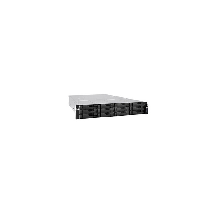 Lockerstor 12RD AS6512RD - Serveur NAS - 12 Baies - rack-montable - SATA 6Gb/s - RAID 0, 1, 5, 6, 10, JBOD - RAM 8 Go - Gigabit 