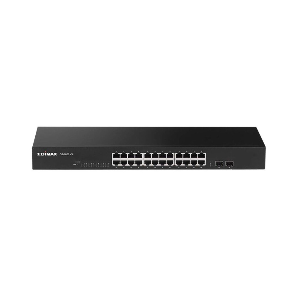 Edimax - Switch réseau GS-1026 V3 24+2 ports 10 / 100 / 1000 MBit/s Y481192