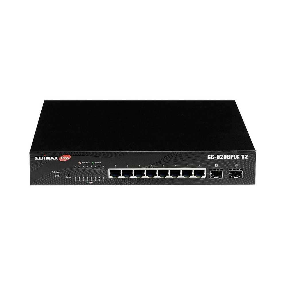 Edimax - Switch Réseau Gs-5208plg V2 8+2 Ports S689852