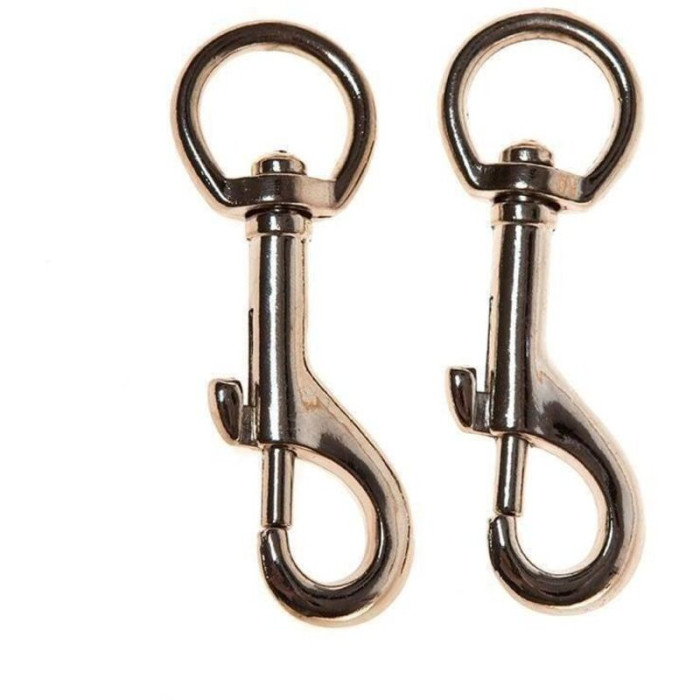 Hikvision CLASP 1/2 NI 2DD mousqueton nickelé pack de 2