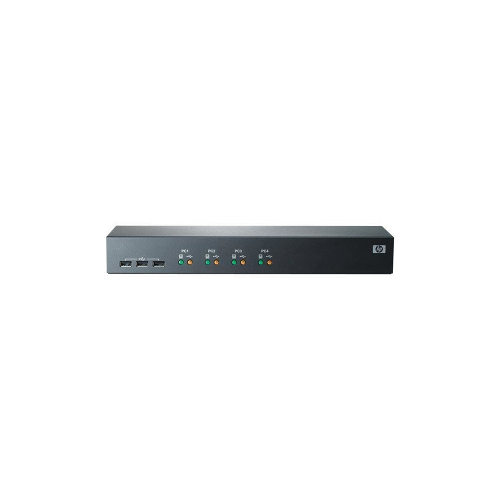 Commutateur KVM - HPE - AF611A - 4 Ports - 1 Utilisateur Local - 2048 x 1536