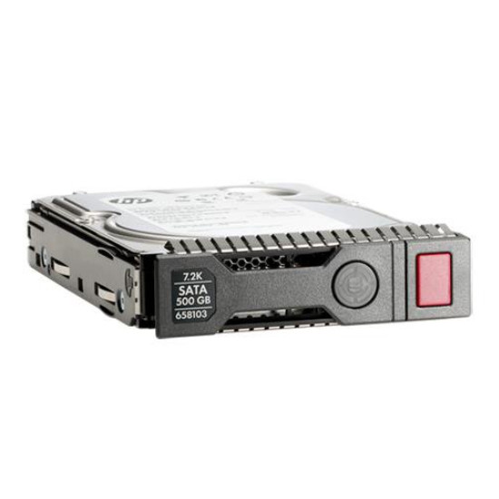 HPE 500GB SATA disque dur 500 Go 7200 tr/min 3.5  Série ATA III - Neuf