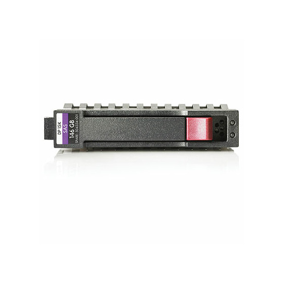 HPE 146GB, hot-plug, SCSI (SAS), 3G, LFF, 15K rpm, 3.5-inch disque dur 146 Go 15000 tr/min 3.5  - Neuf