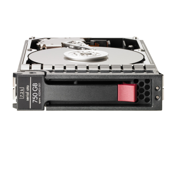 HPE 750GB hot-plug SATA HDD disque dur 750 Go 7200 tr/min 3.5  - Neuf
