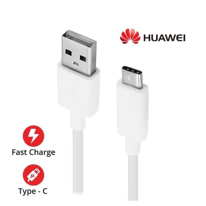 Cable USB-C Original 1 mètre Pour Huawei Mate 10 Pro - Marque Yuan Yuan