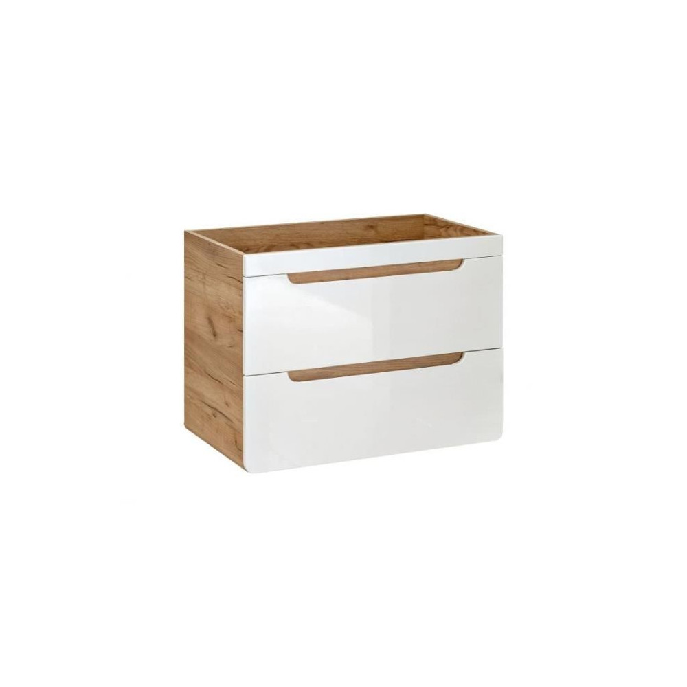 ARUBA WHITE 821 Armoire p.um 2S / Armoire blanche u 2DW 80 cm CU-COC-834012 FSC MIX Crédit - 5907611647189
