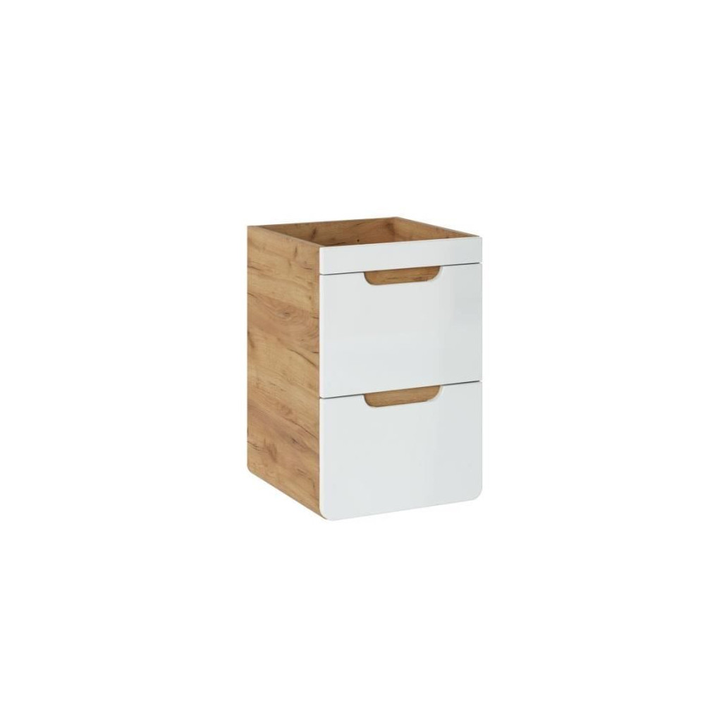 ARUBA WHITE 823 Armoire p.um 2S / Armoire blanche uw 2DW 40CM CU-COC-834012 FSC MIX Credit - 5907611647196