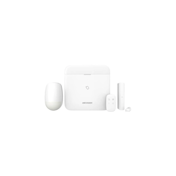 AxPro DS-PWA96-KIT-WE, kit de démarrage AxPro avec système d'alarme sans fil 4G, LAN, WiFi