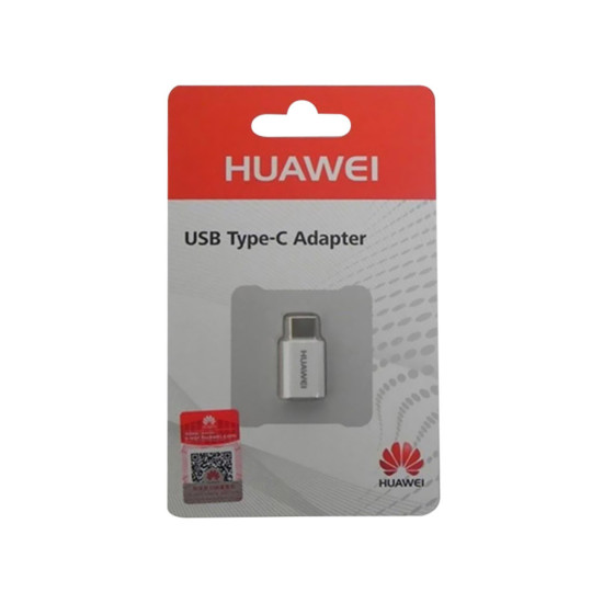 Huawei AP52 - Adaptateur Micro USB Vers USB Type C - Blanc (Emballage Original) - Neuf