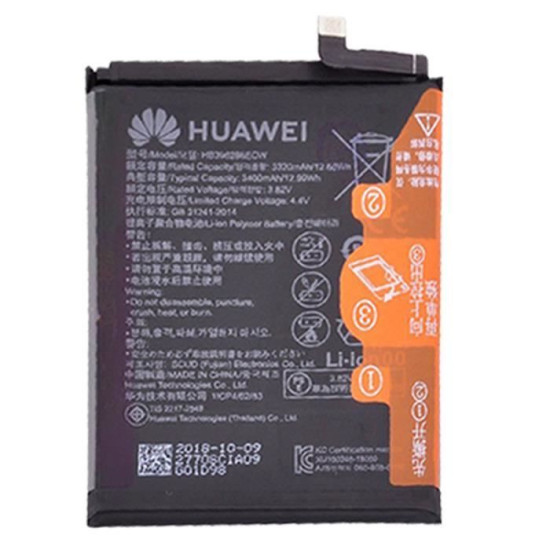 Batterie interne original pour télephone mobile Huawei Honor 10 Lite 6.3 HB396286ECW 3320 Mah