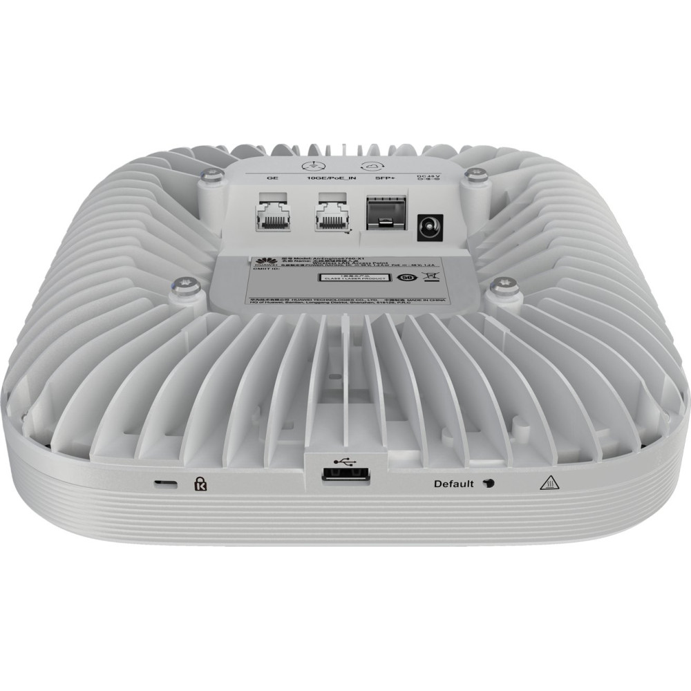 Huawei AirEngine 6760-X1 10000 Mbit/s Blanc Connexion Ethernet, supportant l'alimentation via ce port (PoE) - Neuf
