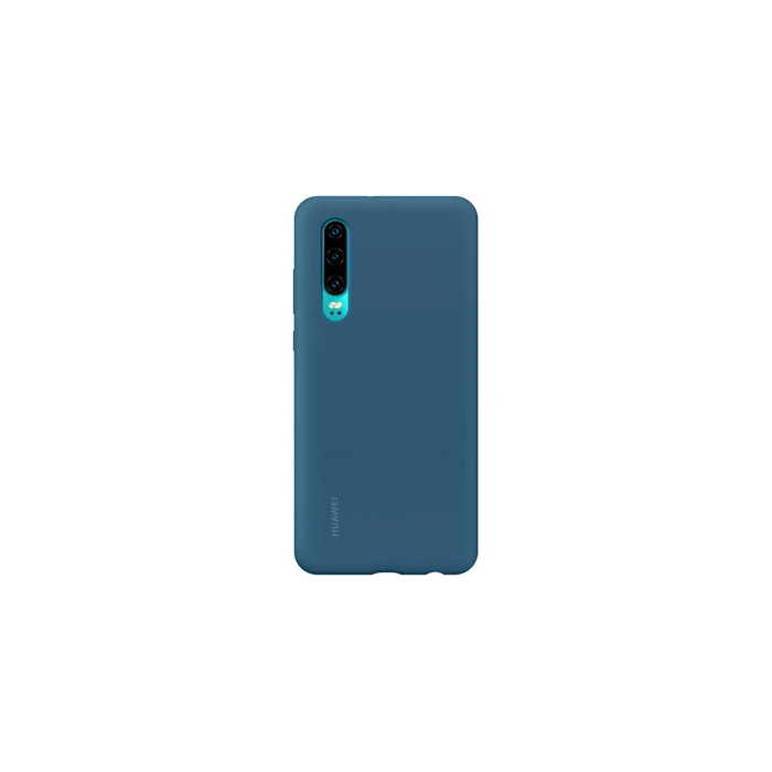 Coque en silicone bleu pour Huawei P30