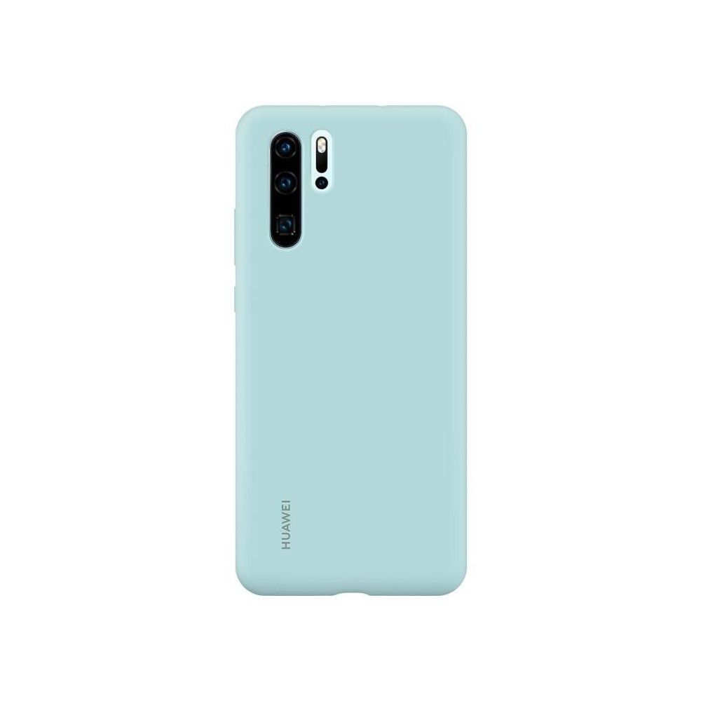 HUAWEI Coque rigide finition soft touch bleu clair Huawei pour P30