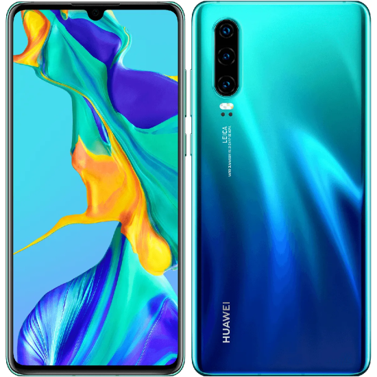 Huawei P30 - Bleu Aurore
