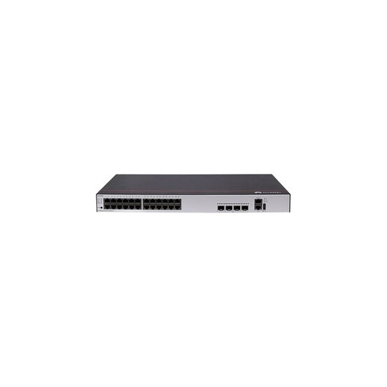 CloudEngine S5735-L24T4X-A - Commutateur - C3 - Géré - 48 x 10/100/1000 + 4 x 10 Gigabit Ethernet - flux d'air de l'avant vers l