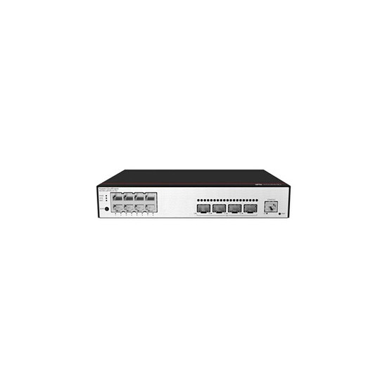 CloudEngine S5735-L-V2 Series S5735-L8T4S-A-V2 - Commutateur - C3 - Géré - 8 x 10/100/1000 + 4 x Gigabit SFP - front and side to