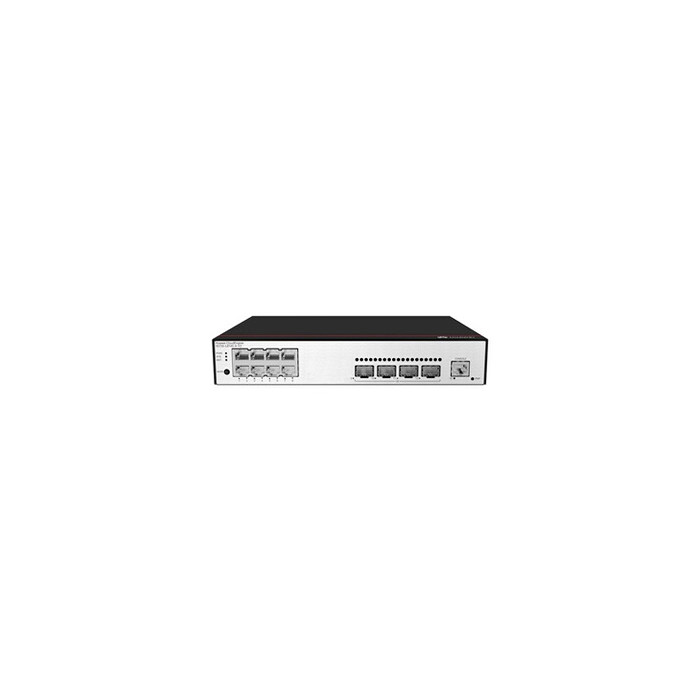 CloudEngine S5735-L-V2 Series S5735-L8T4S-A-V2 - Commutateur - C3 - Géré - 8 x 10/100/1000 + 4 x Gigabit SFP - front and side to