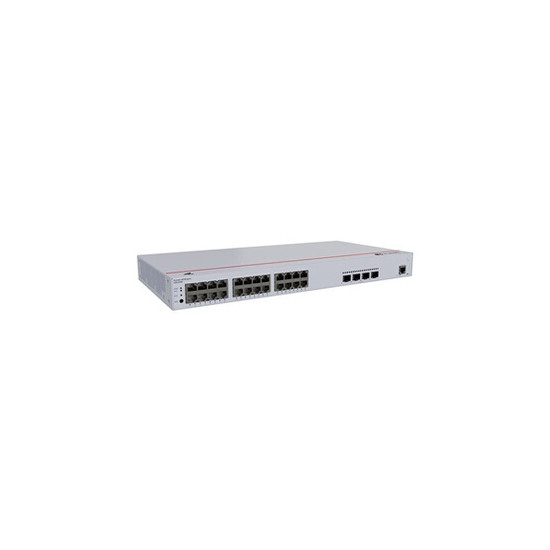 eKitEngine S220 Series S220-24P4X - Commutateur - Géré - 24 x 10/100/1000 (PoE+) + 4 x Ethernet 10 Go SFP+ - flux d'air de l'ava