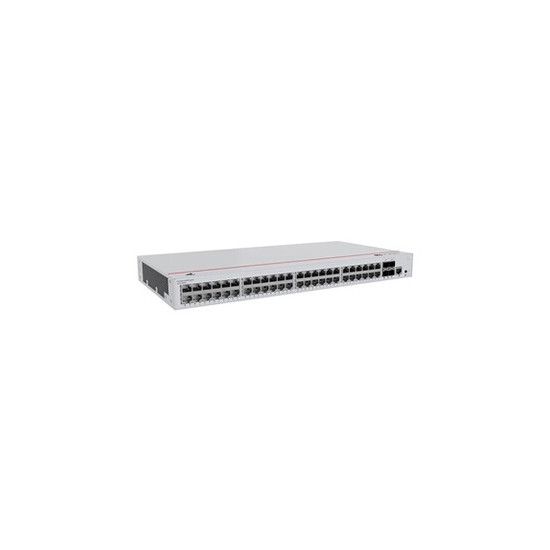 eKitEngine S220 Series S220-48P4X - Commutateur - Géré - 48 x 10/100/1000 (PoE+) + 4 x Ethernet 10 Go SFP+ - flux d'air côte à c