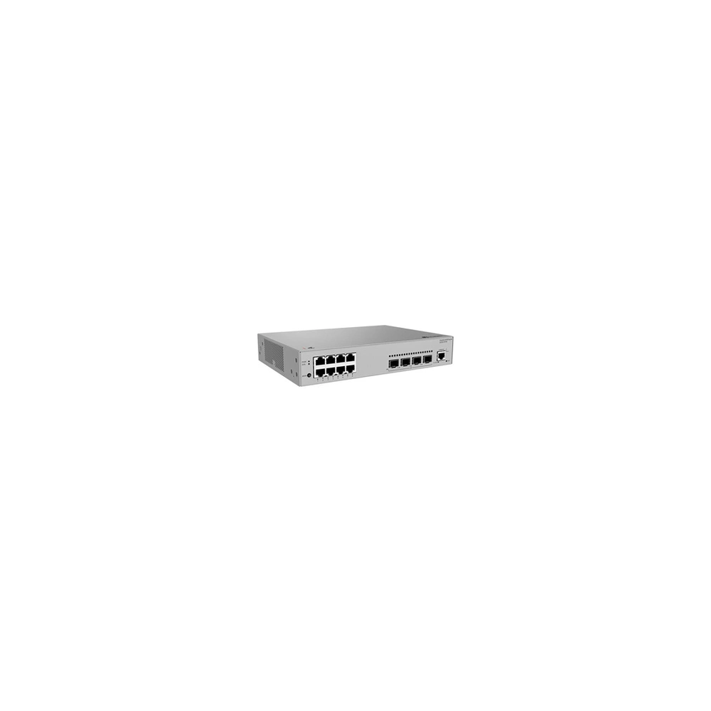 eKitEngine S220 Series S220-8T4S - Commutateur - Géré - 8 x 10/100/1000 + 4 x 1 Gigabit SFP - flux d'air de l'avant vers le côté