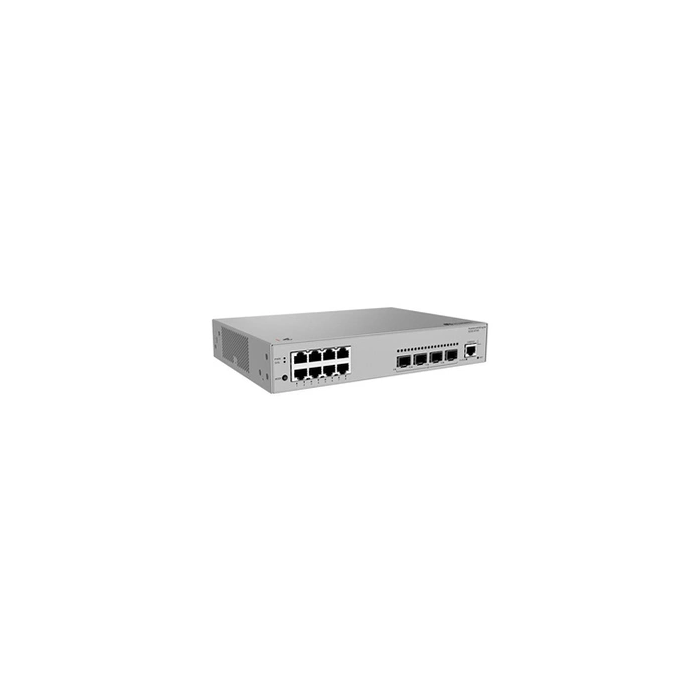 eKitEngine S220 Series S220-8T4S - Commutateur - Géré - 8 x 10/100/1000 + 4 x 1 Gigabit SFP - flux d'air de l'avant vers le côté