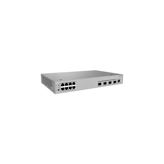 eKitEngine S220 Series S220-8P4S - Commutateur - Géré - 8 x 10/100/1000 (PoE+) + 4 x 1 Gigabit SFP - flux d'air de l'avant vers 