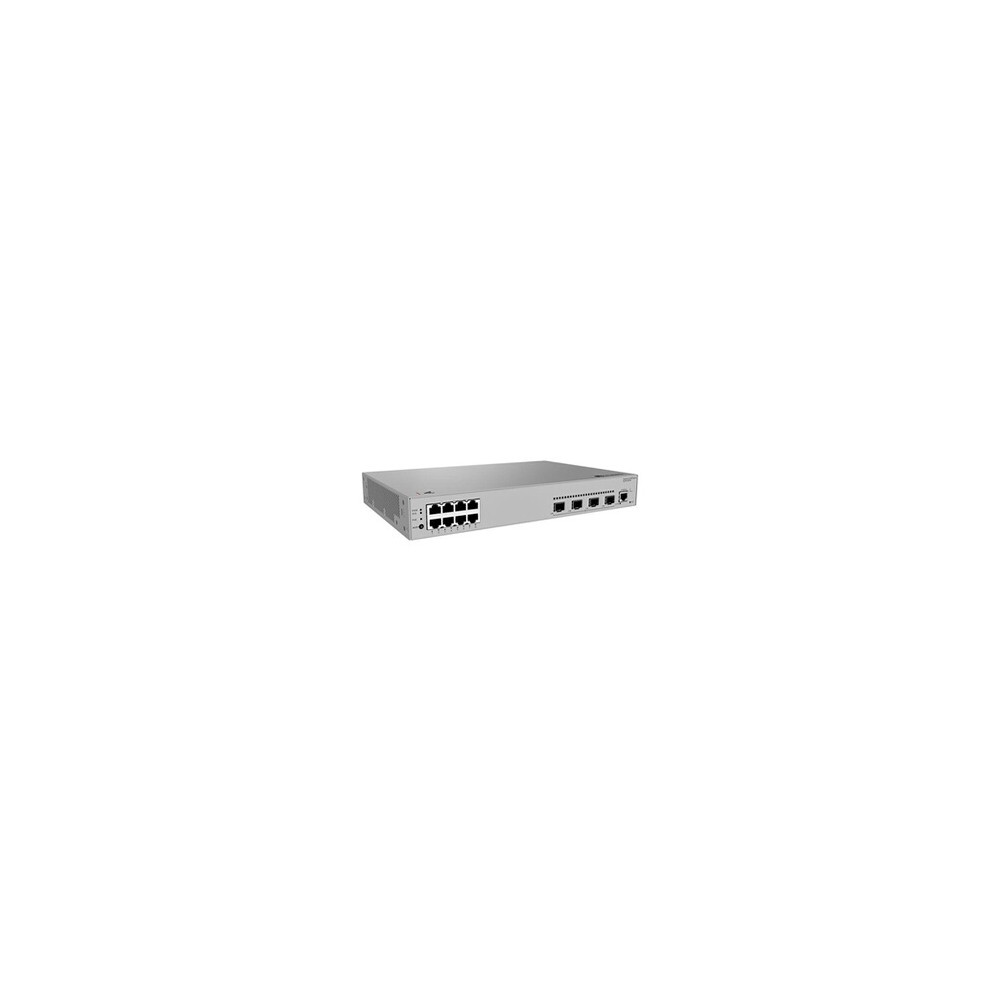 eKitEngine S220 Series S220-8P4S - Commutateur - Géré - 8 x 10/100/1000 (PoE+) + 4 x 1 Gigabit SFP - flux d'air de l'avant vers 