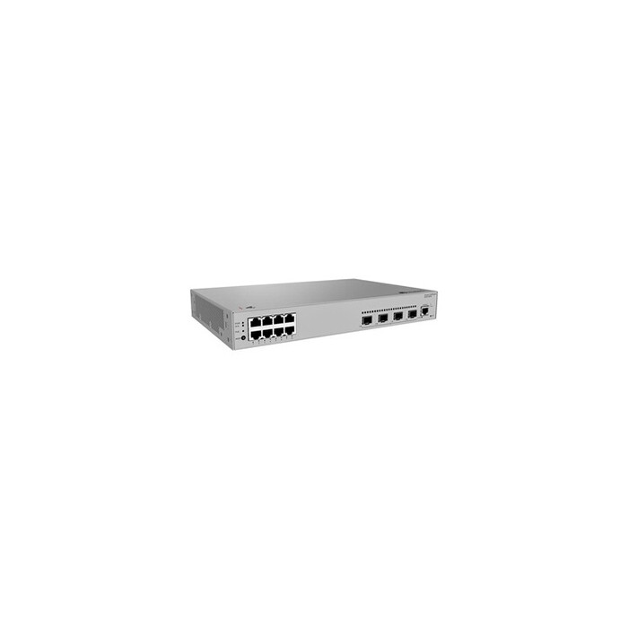 eKitEngine S220 Series S220-8P4S - Commutateur - Géré - 8 x 10/100/1000 (PoE+) + 4 x 1 Gigabit SFP - flux d'air de l'avant vers 