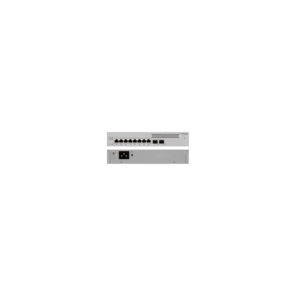 S310S Series S310S-8T2X - Commutateur - Géré - 8 x 10/100/1000 + 2 x 100/1000/10G SFP+ - Montable sur rack