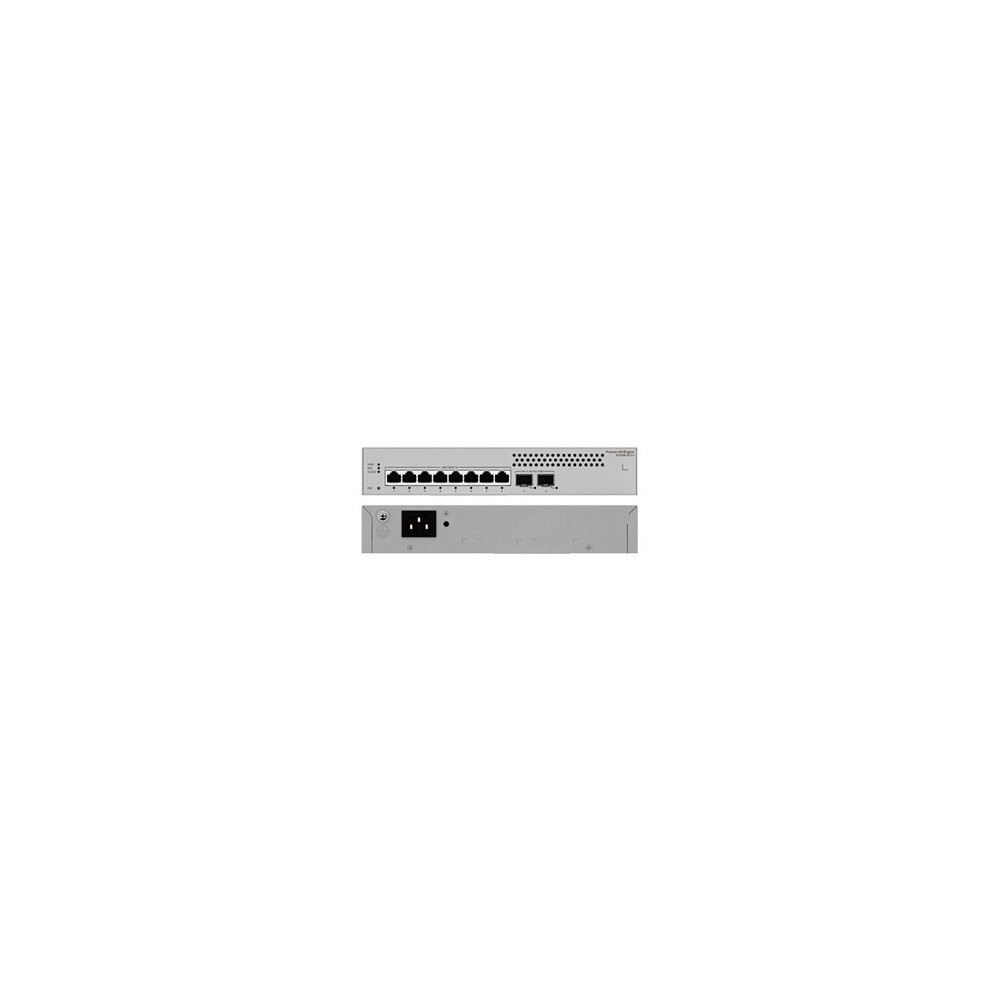 S220S Series S220S-8T2J - Commutateur - Géré - 8 x 10/100/1000 + 2 x 100/1000/2.5G SFP - Montable sur rack