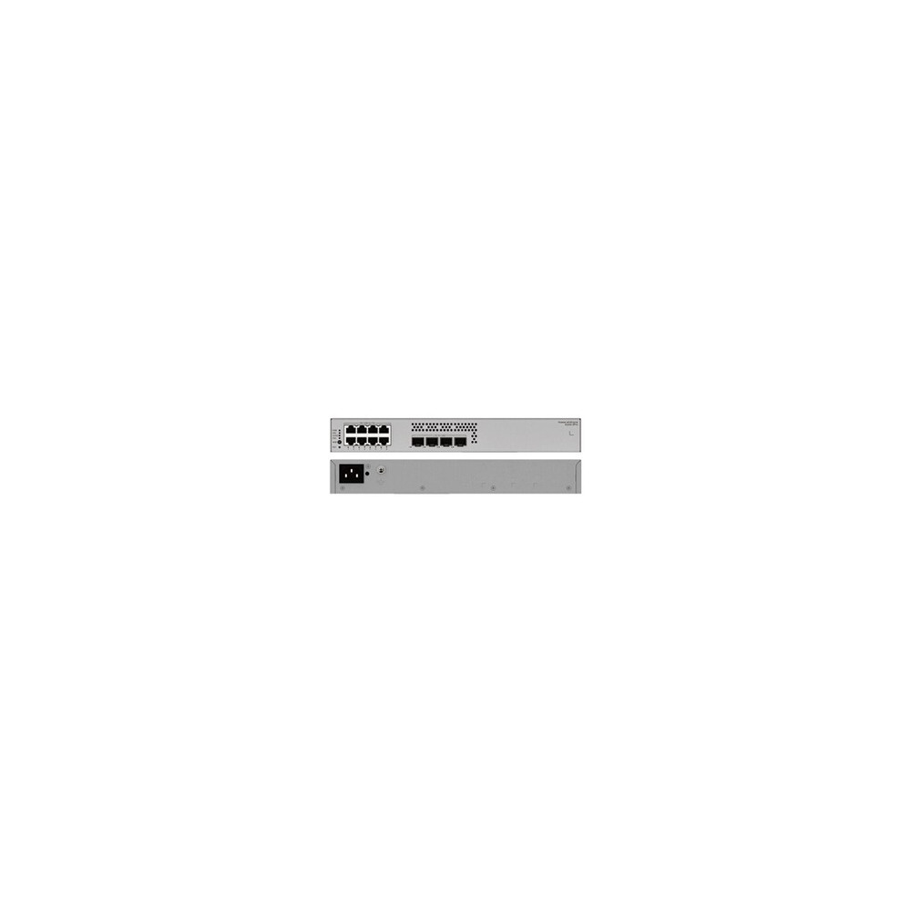 S220S Series S220S-8P4J - Commutateur - Géré - 8 x 10/100/1000 (PoE+) + 4 x 100/1000/2.5G SFP - Montable sur rack - PoE+ (128 W)