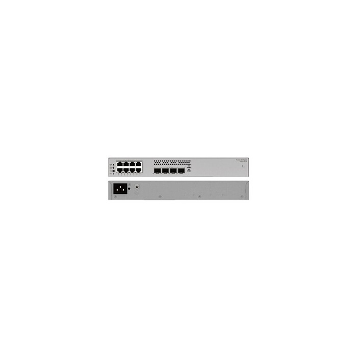 S220S Series S220S-8P4J - Commutateur - Géré - 8 x 10/100/1000 (PoE+) + 4 x 100/1000/2.5G SFP - Montable sur rack - PoE+ (128 W)