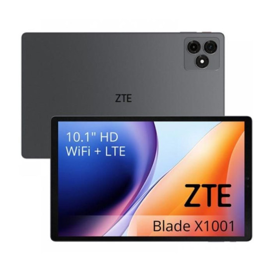 Tablette - ZTE - Tab Blade X1001 - 10.1 - 4 Go RAM - 64 Go Stockage - 4G Gris