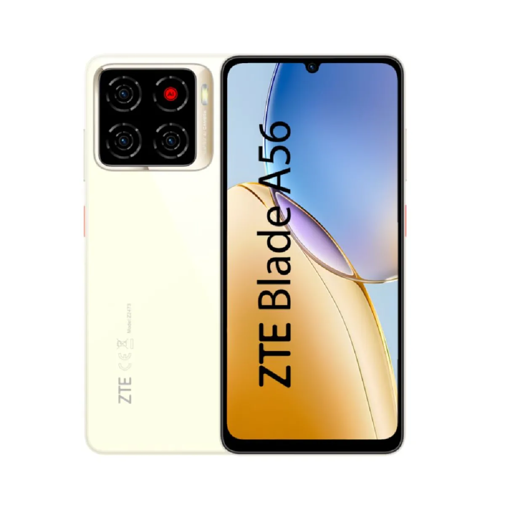 ZTE Blade A56 4+128Go (4G), Écran 6,75" , Dual Sim - Floating Doré