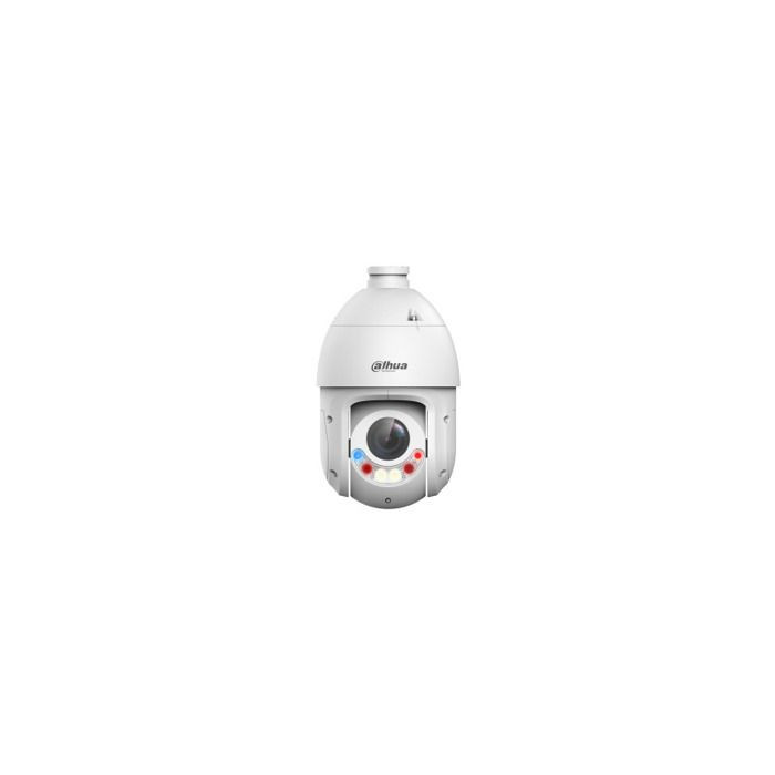 DAHUA Caméra IP dôme motorisée - PTZ 4MP VF 5 - 125 mm IR 100m PoE Zoom x25 Starlight IA WizSense - SD4E425GB-HNR-A-PV1
