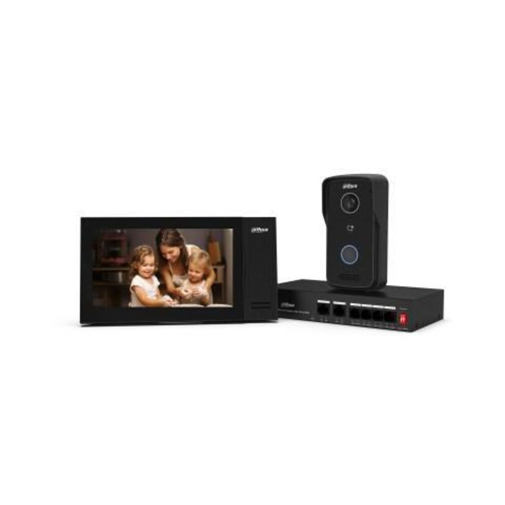 Dahua VTO2111D-P-S3 Interphone Vidéo Noir Sécurité